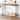 33.5" Console Table, 2 Tier Sofa Tables Narrow Entryway Table with Glass Shelf