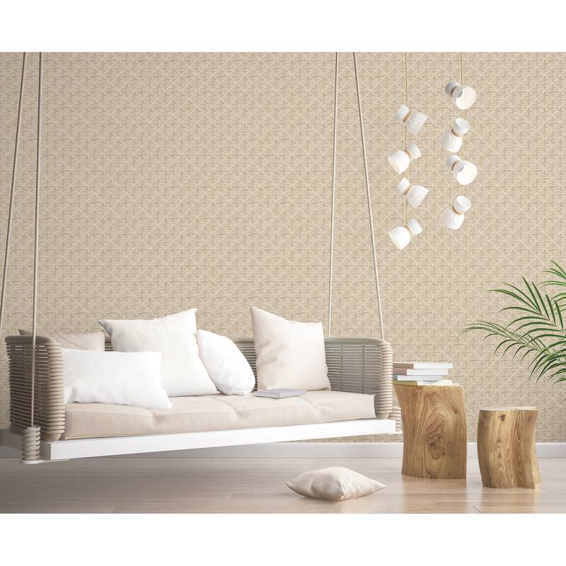 Galerie Wallcoverings Bazaar Geometric Block Print Non-woven Matte Wallpaper Roll