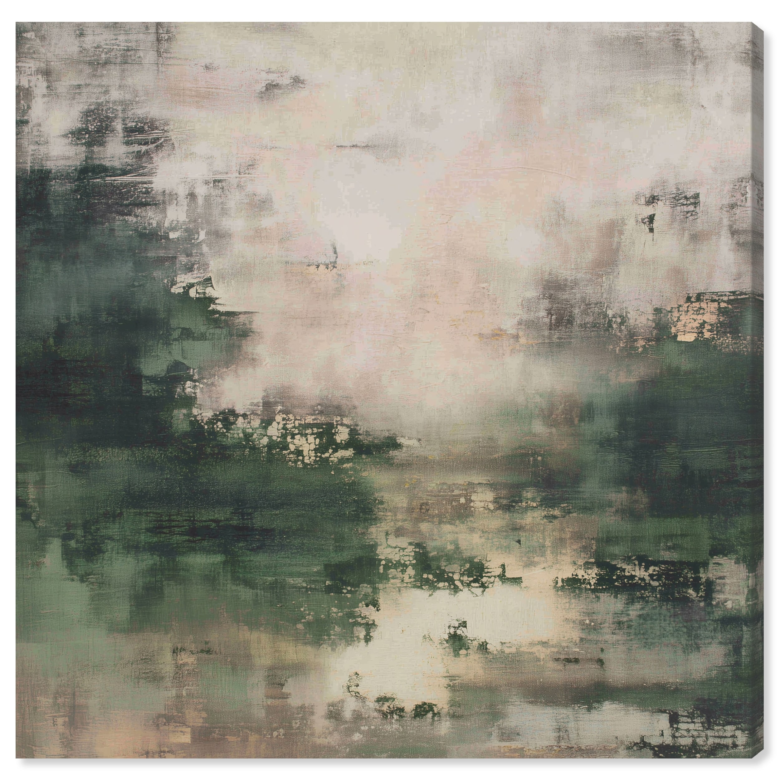 Glassy Marsh II Office Wall Decor Canvas Print by Art Remedy