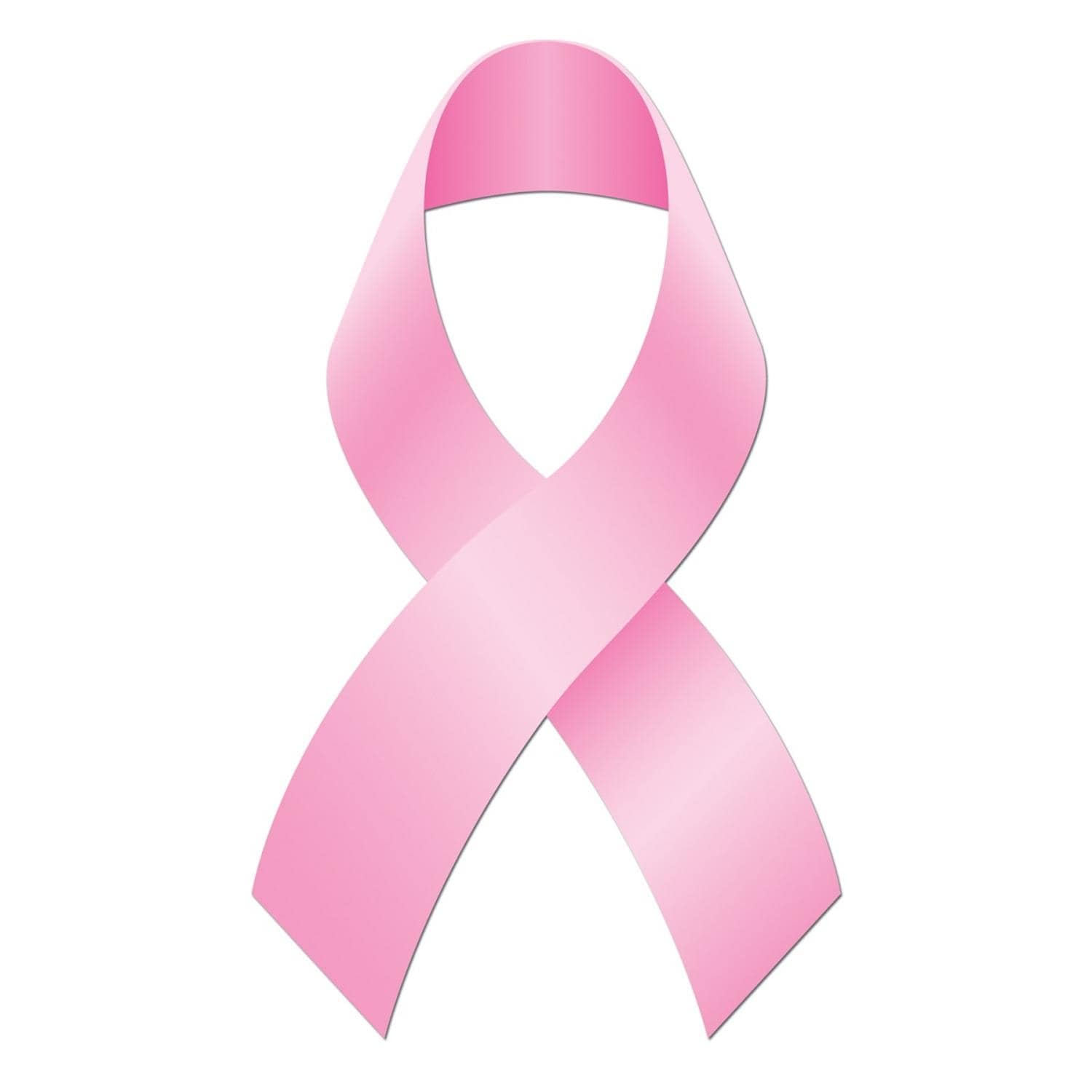Shop Club Pack Of 24 Breast Cancer Awareness Plastic Pink Ribbon