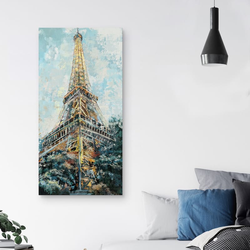 Eiffel Abstraction by Studio Arts Canvas Art Print by Studio Arts Canvas Art Print