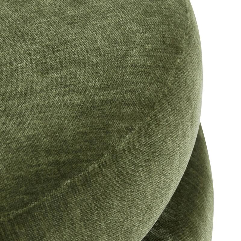 Poly & Bark Paros Velvet Storage Ottoman