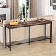 preview thumbnail 14 of 17, Extra Long Sofa Table, 70.9 inches Console Table Behind Couch/Sofa, Entrance Table/Bar Table
