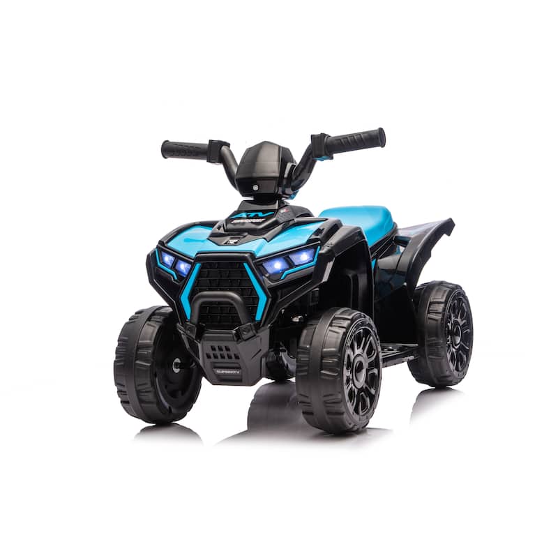 Black Blue Off-Road Toy Car Battery Powered Electric Car Electric Vehicle Ride On ATV with Ergonomic Seat