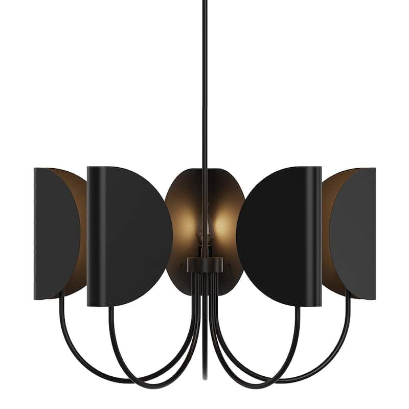 Alora Lighting CH450732 Seno 5 Light 32" Wide Chandelier - Matte Black