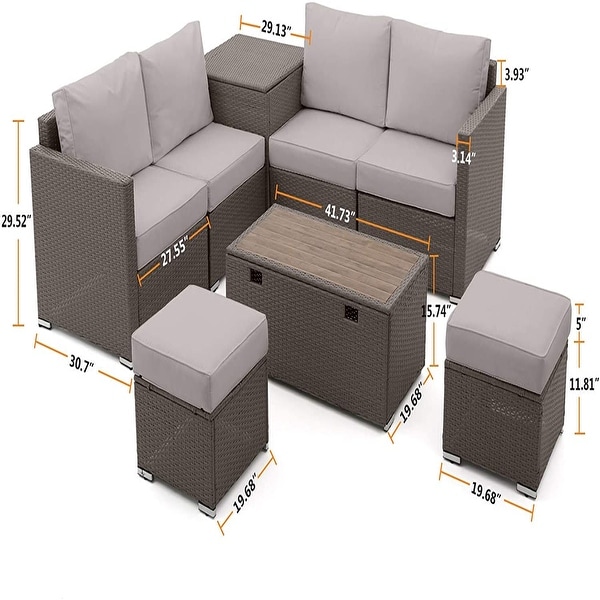 Extra large outdoor sectional deals