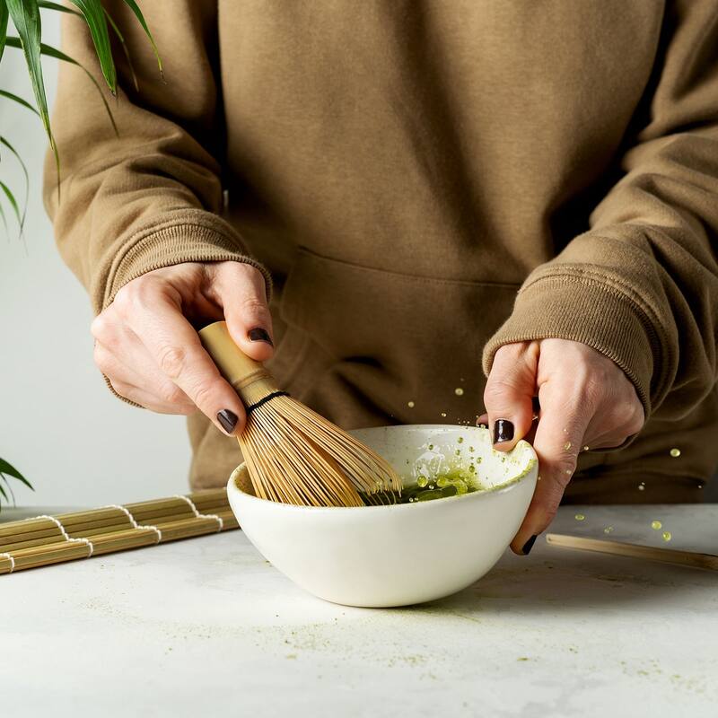 Bamboo Whisk Preparing Matcha Powder Brush Tool Whisk