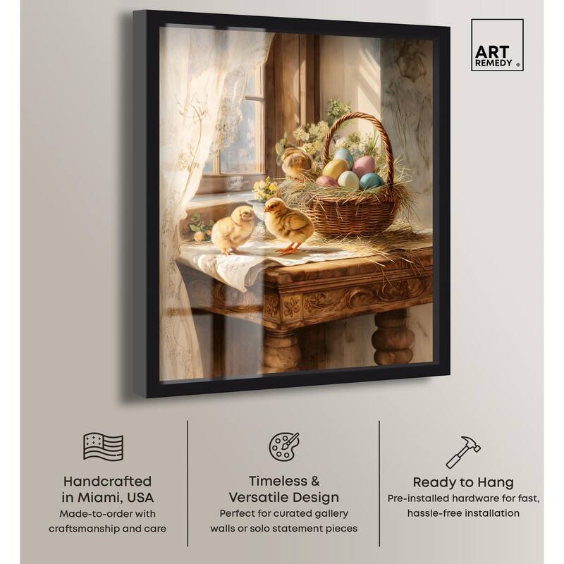Easter Morn Shadowbox by Art Remedy