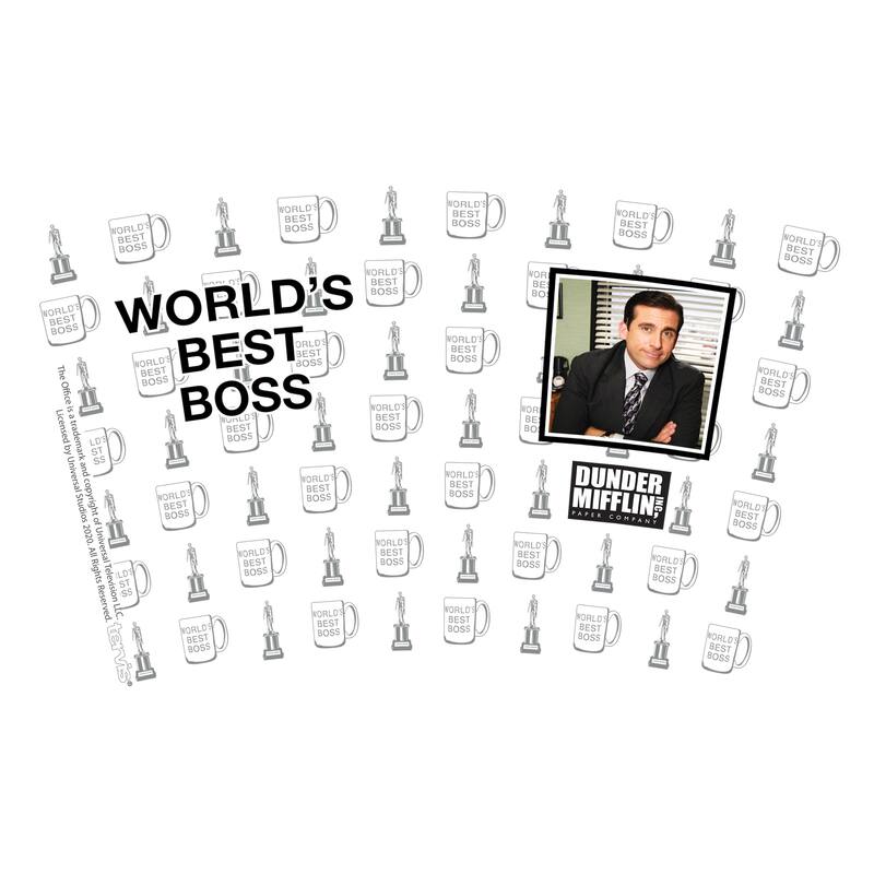 Tervis The Office Worlds Best Boss Made in USA Double Walled Insulated Travel Tumbler, Classic