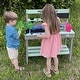 preview thumbnail 5 of 3, Childrens Mud Kitchen Bench 31.5"L x 15" W x 35" H - N/A