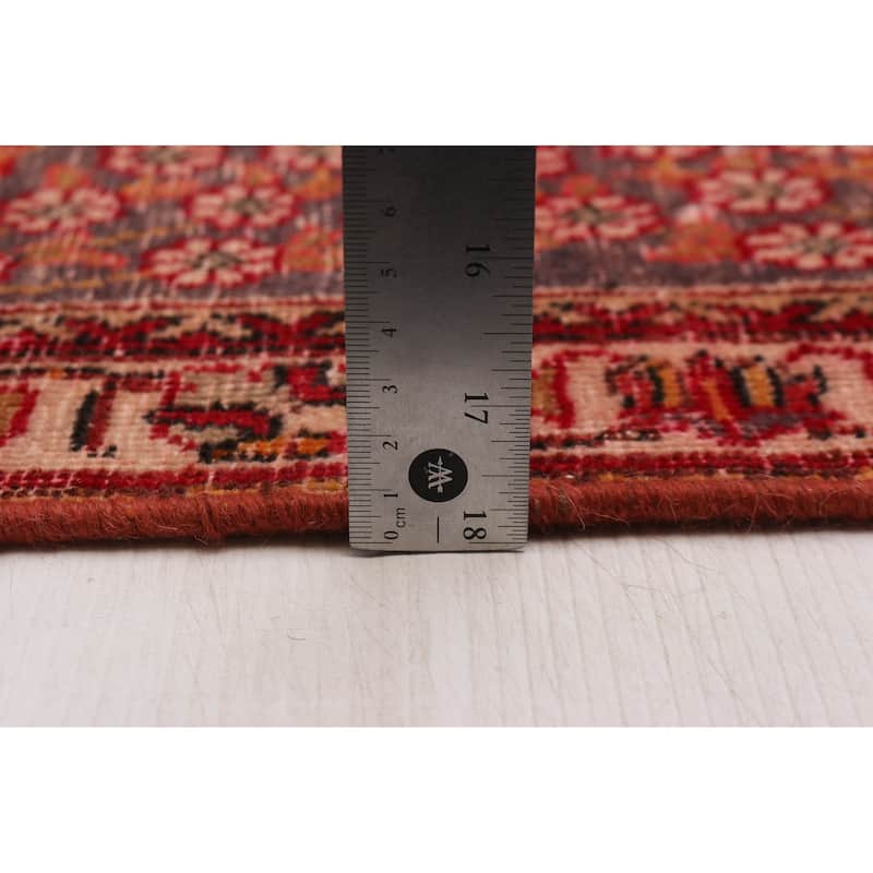 ECARPETGALLERY Hand-knotted Antalya Vintage Red Wool Rug - 9'4 x 11'0