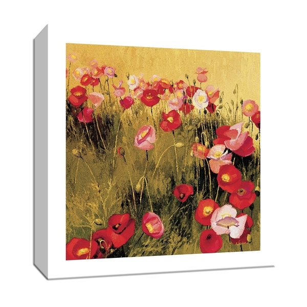 PTM Images 9-153251 PTM Canvas Collection 12" x 12" - "Bees Mfg Inc" Giclee Flowers Art Print on Canvas