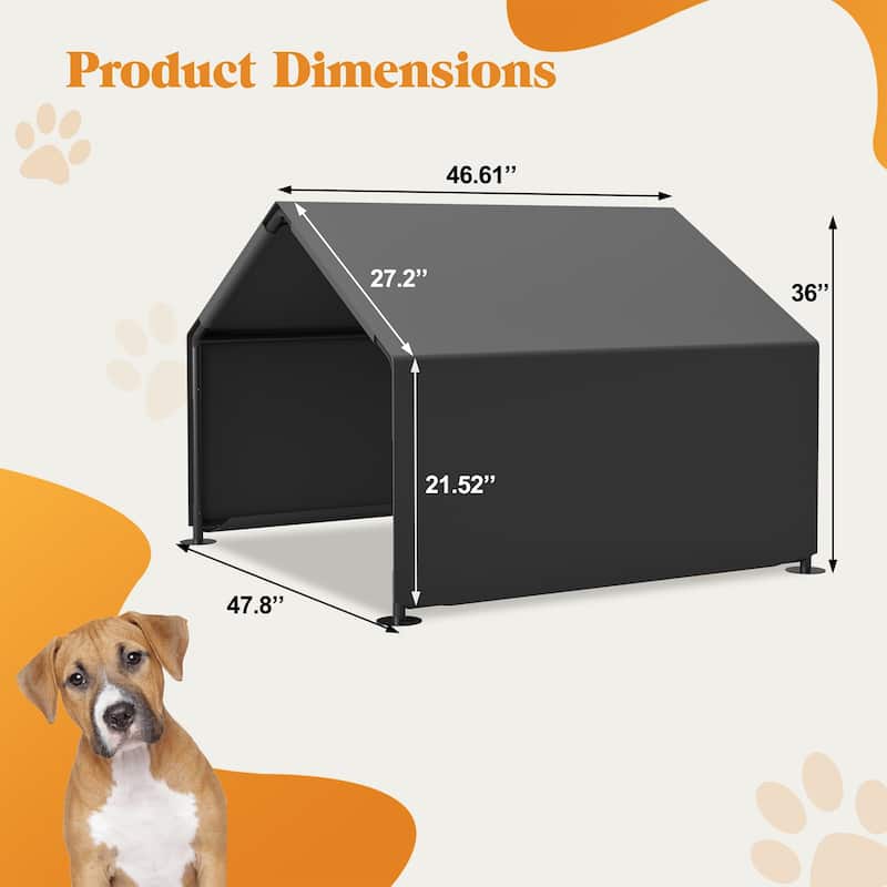 Animals and Livestock Outdoor Pet Tent, Small Medium Dog Shade Shelter