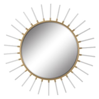 Uttermost Oracle Round Starburst Mirror - 55"W X 55"H X 2"D
