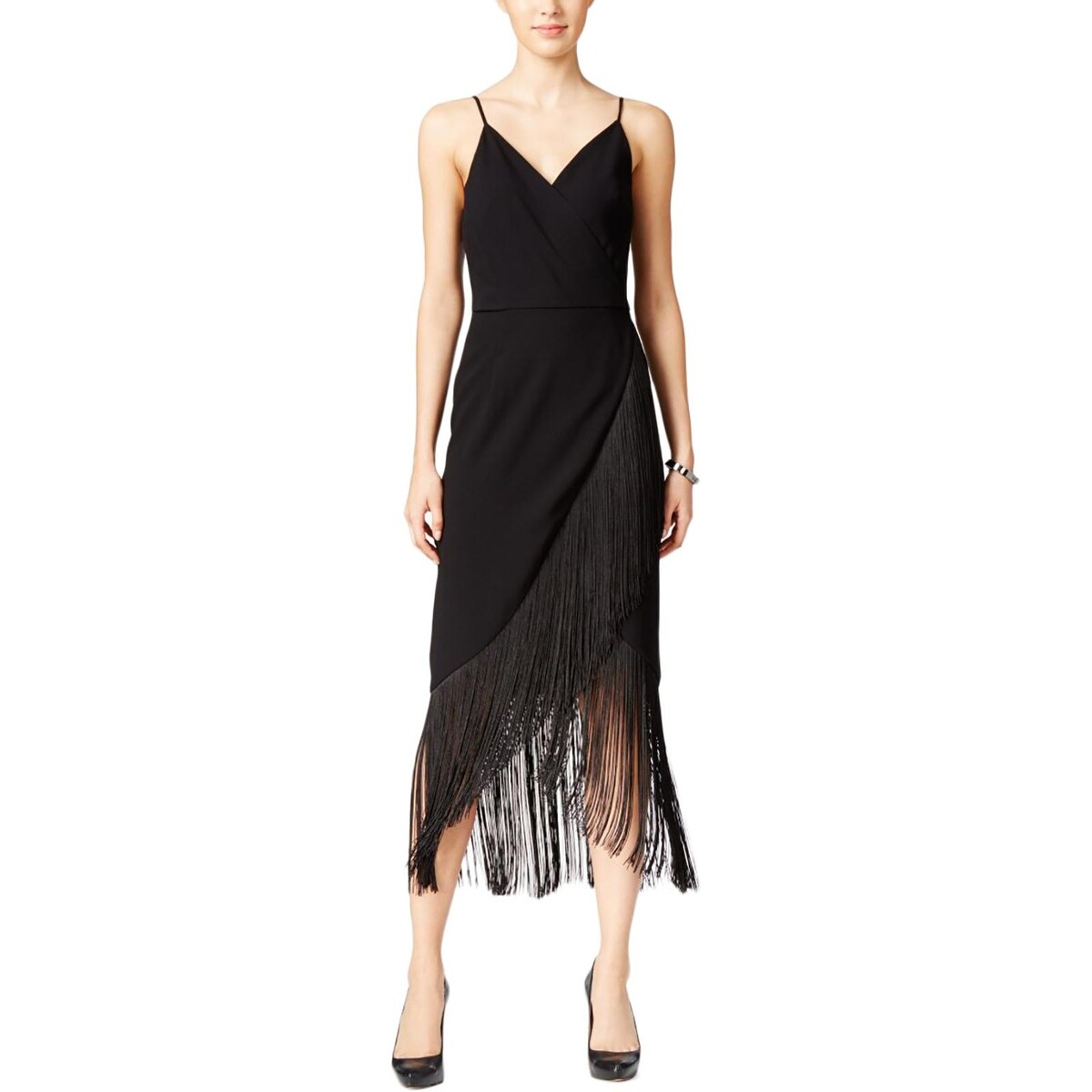 rachel roy fringe dress