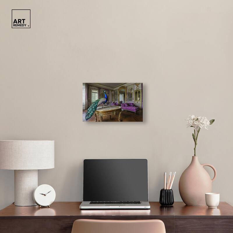 Royal Plumage Canvas by Art Remedy, Gallery Wrapped