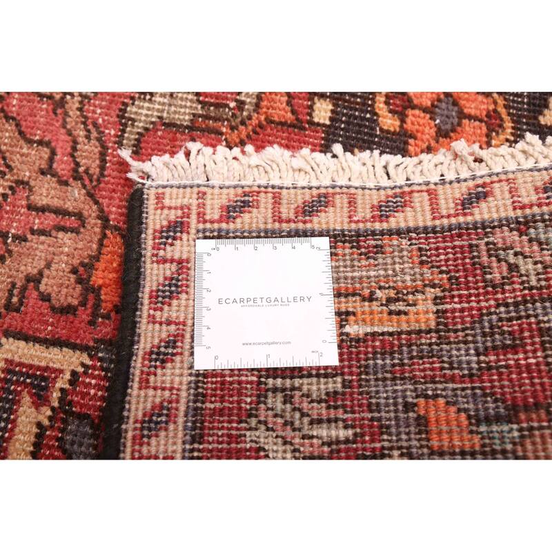 ECARPETGALLERY Hand-knotted Kayseri Vintage Red Wool Rug - 6'9 x 10'1