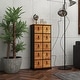 preview thumbnail 7 of 17, Brown Wood Rustic Chest 44 x 19 x 12