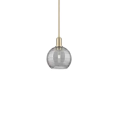 Innovations Lighting 716-1S-11-8 Athens Deco Swirl Pendant Athens Deco