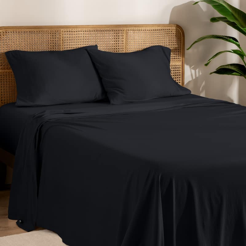 Bare Home Organic Cotton Jersey Sheet Set
