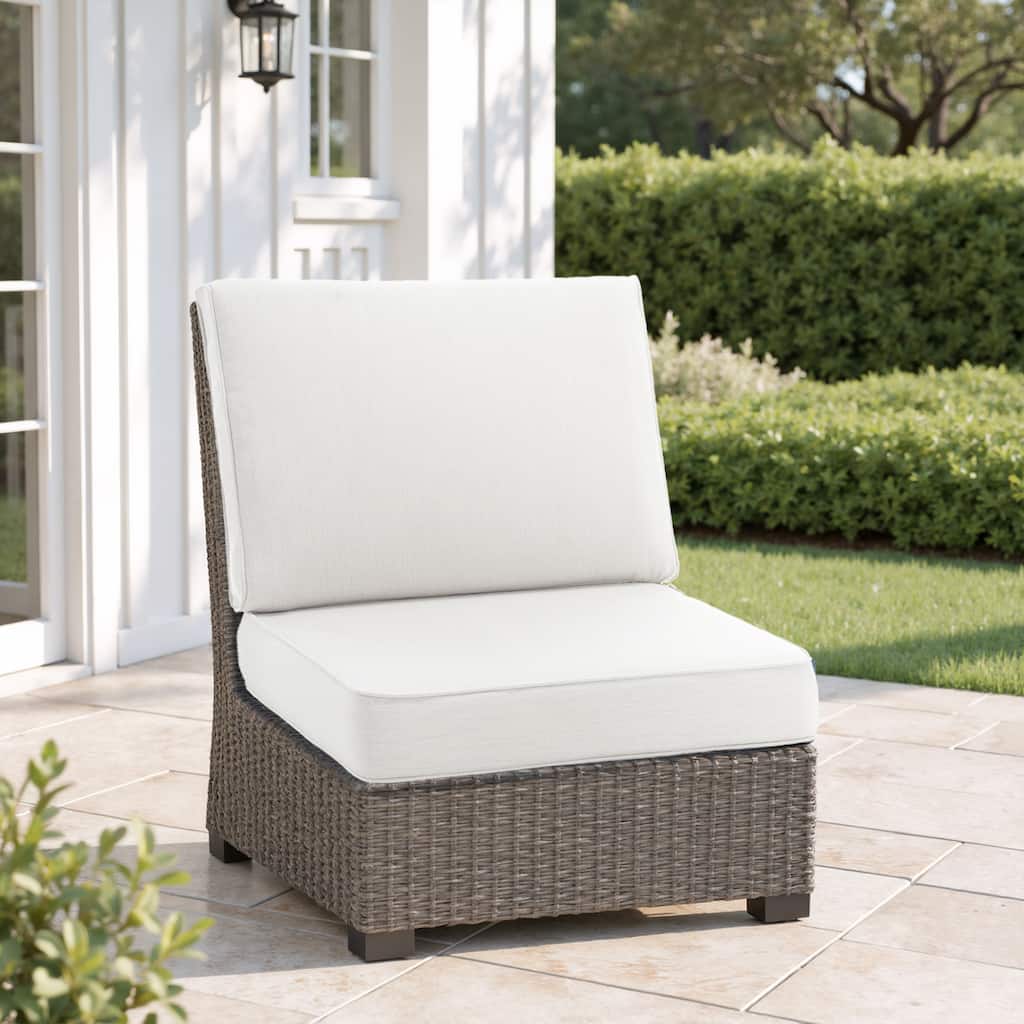 Outdoor 4.7" Thick Sunbrella Cushion Set with Back and Seat Cushions