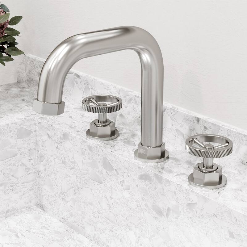 VIGO Hart 7" H 2-Handle Widespread Bathroom Faucet