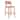 Mizuya Barstool Brown