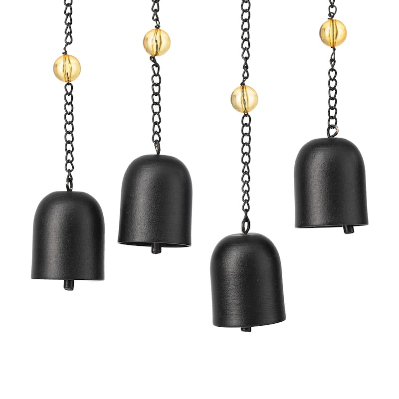 Glitzhome 32"H Metal Tree of Life Windchime with Bells - 32''H