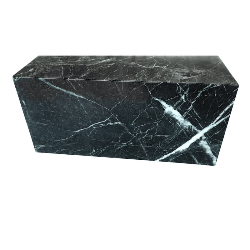 BETACH Genuine Marble Block Coffee table - Tinos Green Marble
