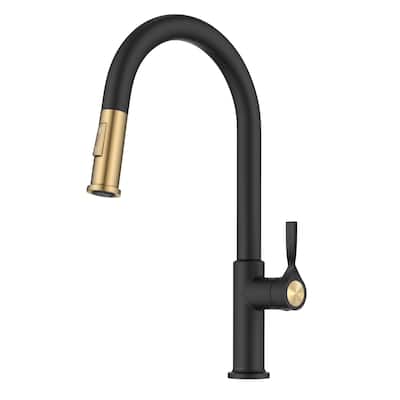 Kraus KPF-2840 Torak 1.8 GPM Single Hole Pull Down Kitchen Faucet with