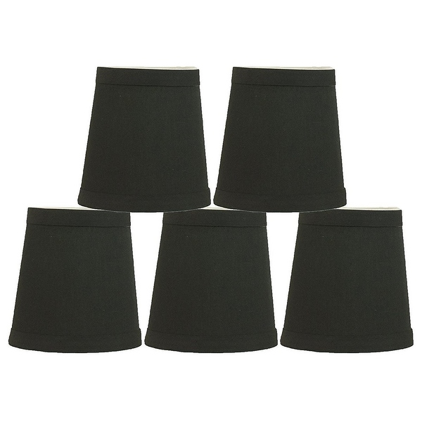 Linen Mini Chandelier Lamp Shade Clip On 4 inch Bottom Diameter 4.75 Height On Sale Bed Bath Beyond 32052062