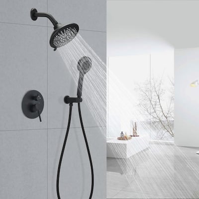 Proox 8 in Rainfall Shower Head with Handheld Shower Body Jet Shower Cambo