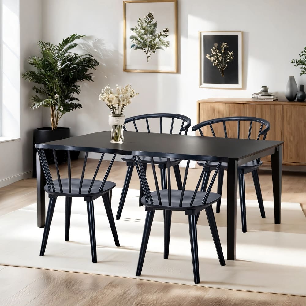 Country Classic 21.7" Wide Spindle Back Dining Chairs