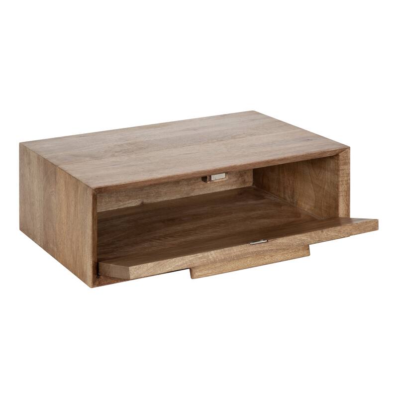 Kate and Laurel McCutcheon Wood Storage Shelf