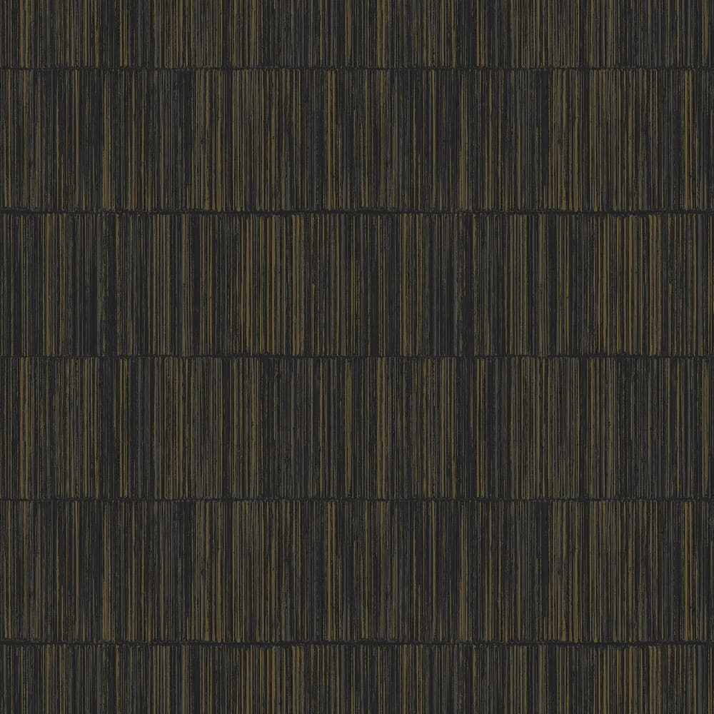 Galerie Wallcoverings Boutique Bamboo Stripe Non-woven Shimmery Wallpaper Roll