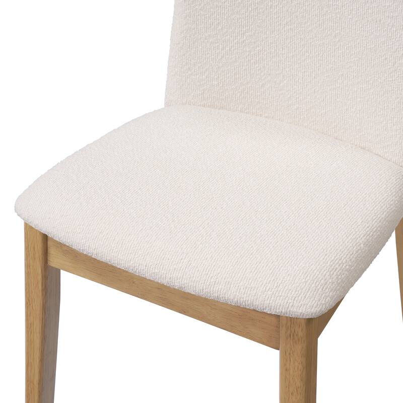 Christopher Knight Home - Aldercrest Mid-Century 5-Piece Dining Set with Wood Upholstered Chairs