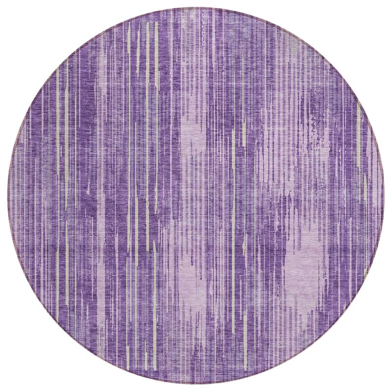 Machine Washable Indoor/ Outdoor Chantille Ombre Abstract Rug