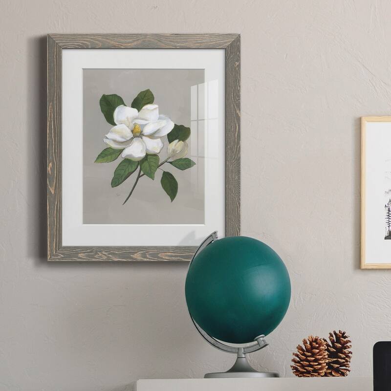 Botanical Magnolia-Premium Framed Print - Ready to Hang