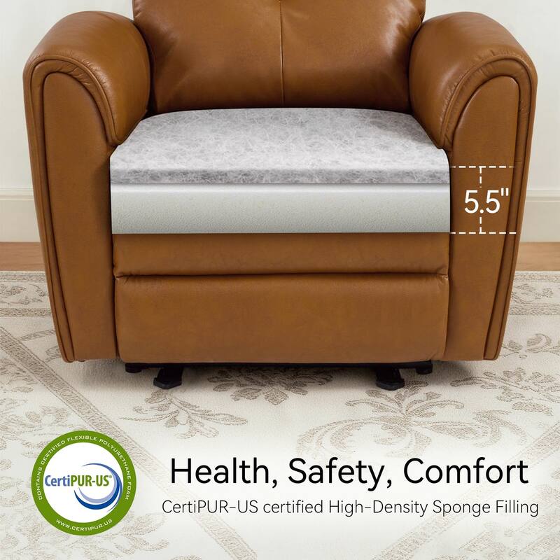MCombo Power Small Recliners, Modern Zero Wall Hugger Recliners Chair with Lumbar Support, USB and Charging Ports, FSC Certified