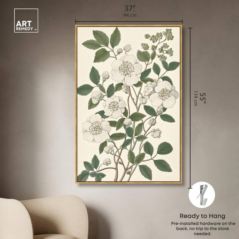 White Cherokee III Canvas by Art Remedy