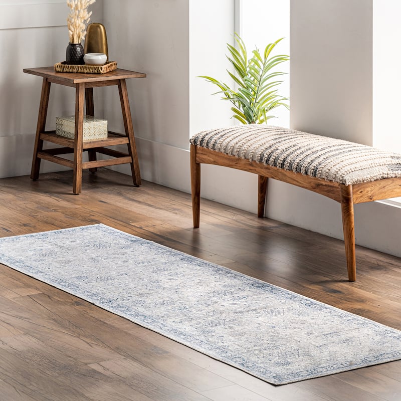 Bayberry Vintage Machine Washable Area Rug