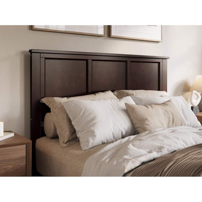 Charlotte Solid Wood Low Profile Platform Bed with Matching Footboard