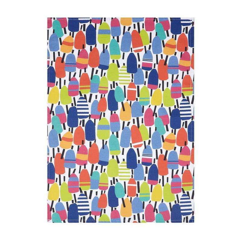 Kate Nelligan Buoy Printed Kitchen Towel - 18 x 28