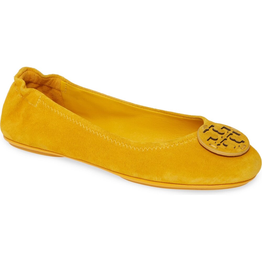 mustard yellow flats