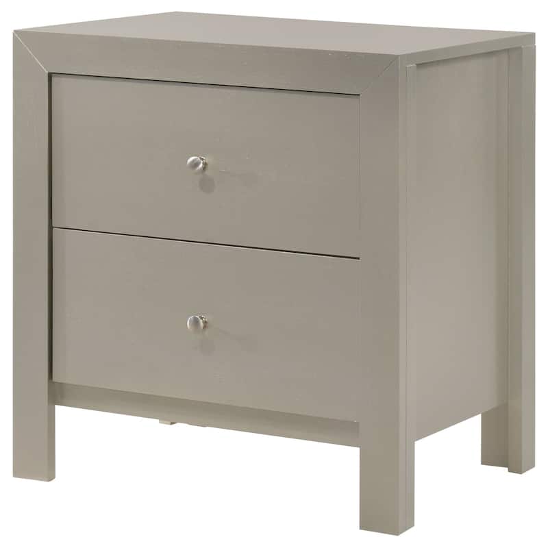 Burlington 2-drawer Wood Nightstand