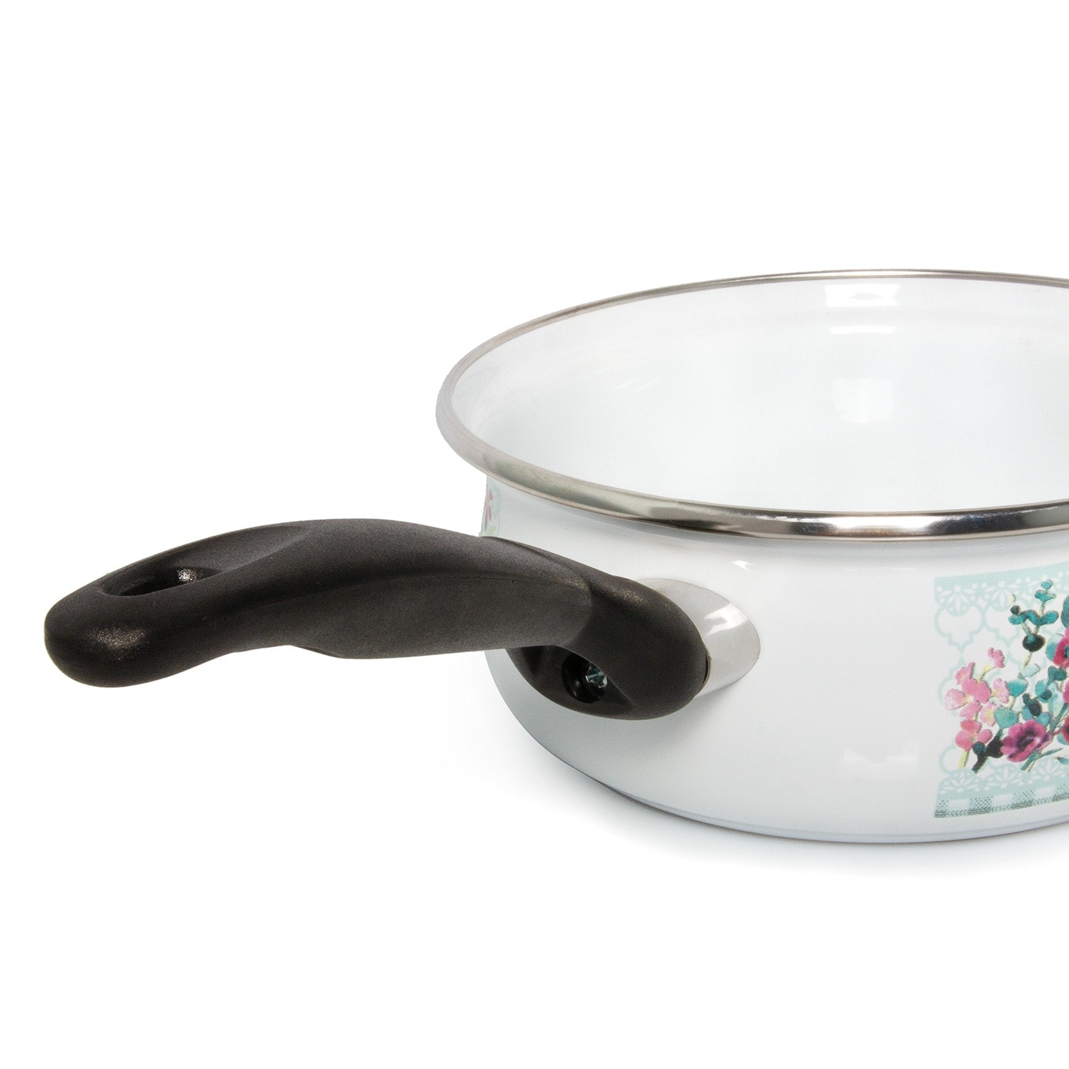 Golden Rooster Enamel Saucepan