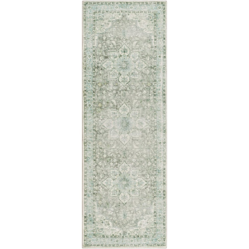 Livabliss Erin Updated Traditional Medallion Area Rug