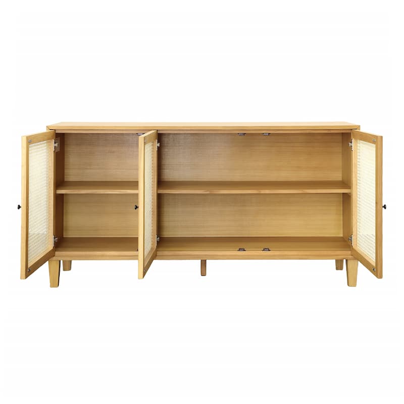 Lorenzo 66" Wide Sideboard, Natural