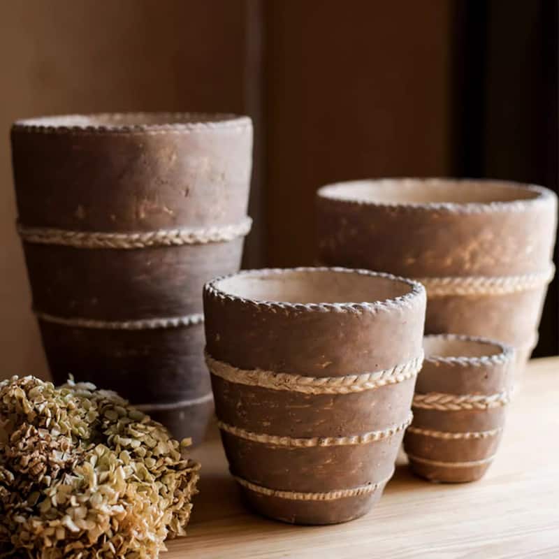 RusticReach Tasha Red Terracotta Planter