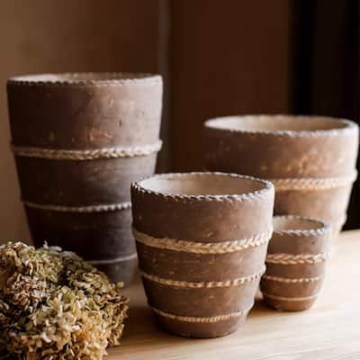 RusticReach Tasha Red Terracotta Planter
